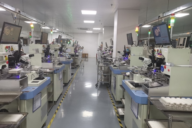 Demo Photoelectric Technology (Wuxi) Co., Ltd. üreticinin üretim hattı