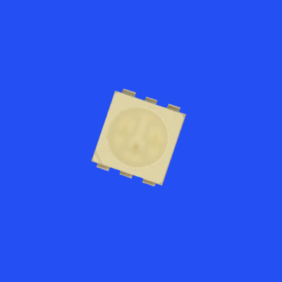 5050 RGB LED Diyot 5.0x5.0mm Süper Parlak 120 Deg 6 Pin Diffused Lens 0.3W SMD Chip