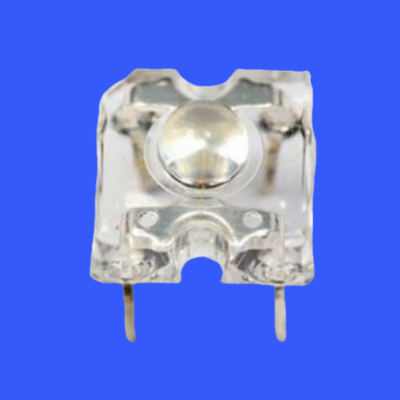 0.5W Amber Color Super Flux Piranha LED Entegre Zener Çip Koruması 80deg 5mm LED Uyarı ve Ok Işıkları İçin