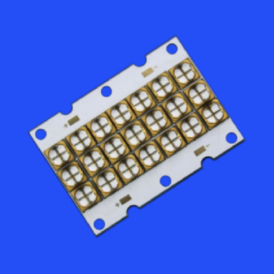 50*35mm 5035 365nm 150-250W 60deg UVA Array UV Modülü PCB Kartı Ambalajı için