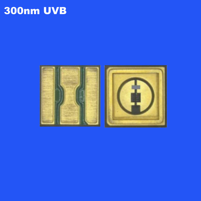 UVB 0.6W 3535 SMD LED Diyot 300nm Yüksek Radyant Gücü 120 derece Yapıştırıcı Düzeltme için Fotoşifreleme Diyotları